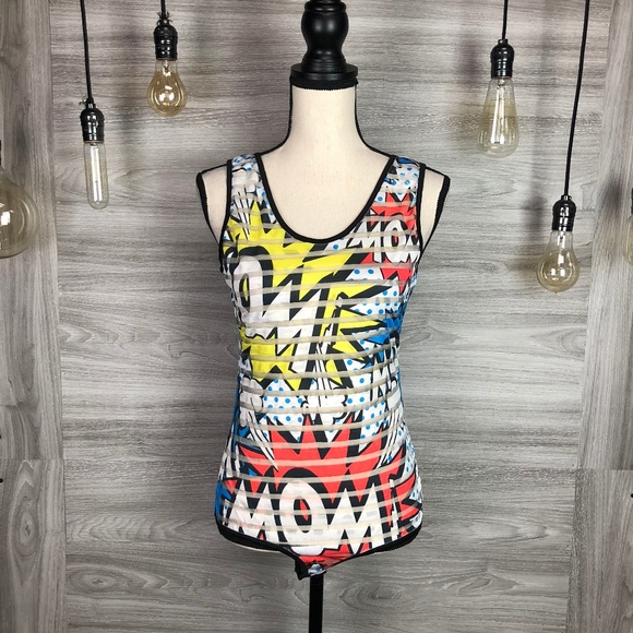 Topia Other - Topia Comic Sheer Bodysuit Size M